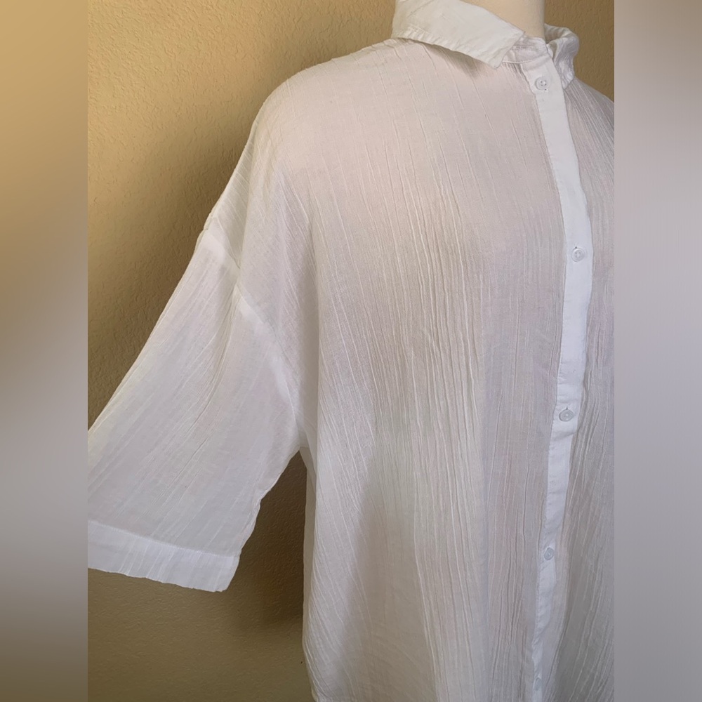 NWT Melrose and Market Gauze Tunic Shirt